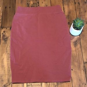 Women’s fitted pencil skirt M